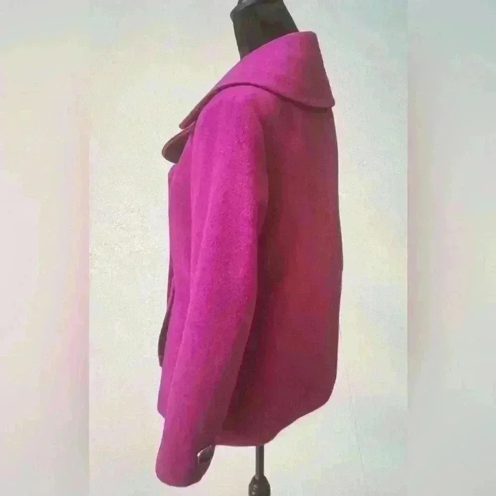 In Perfect condition Style & Co. Purple
Double Breasted Button women Jacket SZ L - Picture 7 of 13